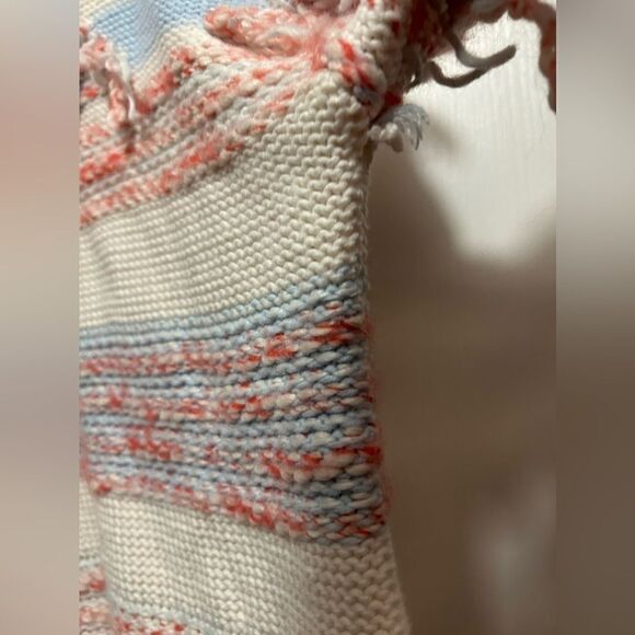 Lou & Grey Striped Fringe Out Sweater Women’s M pastelgoth soft girl boho EUC - Picture 10 of 16